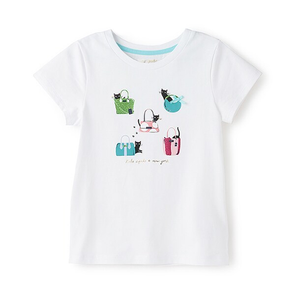 ガールズ ノーティーキャットTシャツ