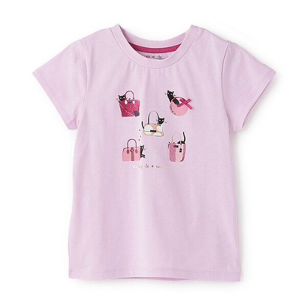 ガールズ ノーティーキャットTシャツ