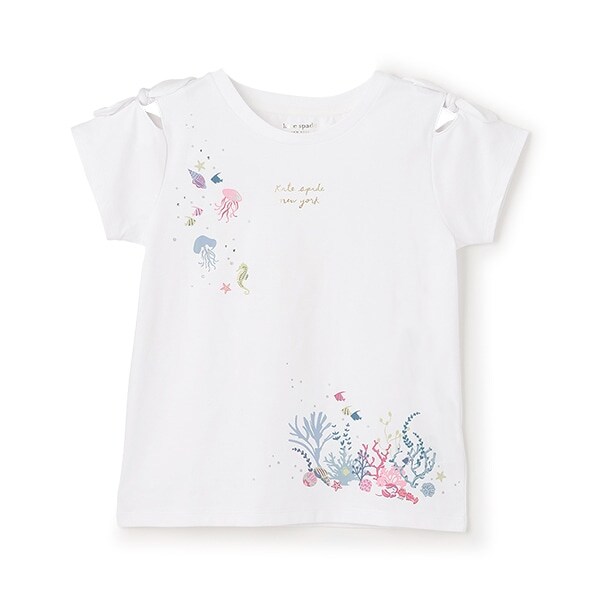 ガールズ シーオブジェリーフィッシュTシャツ