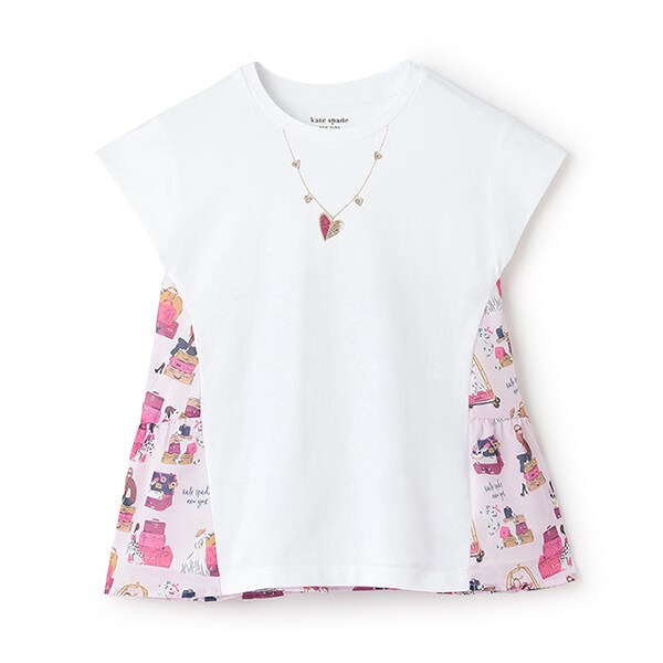 ガールズ ドッグインニューヨークTシャツ