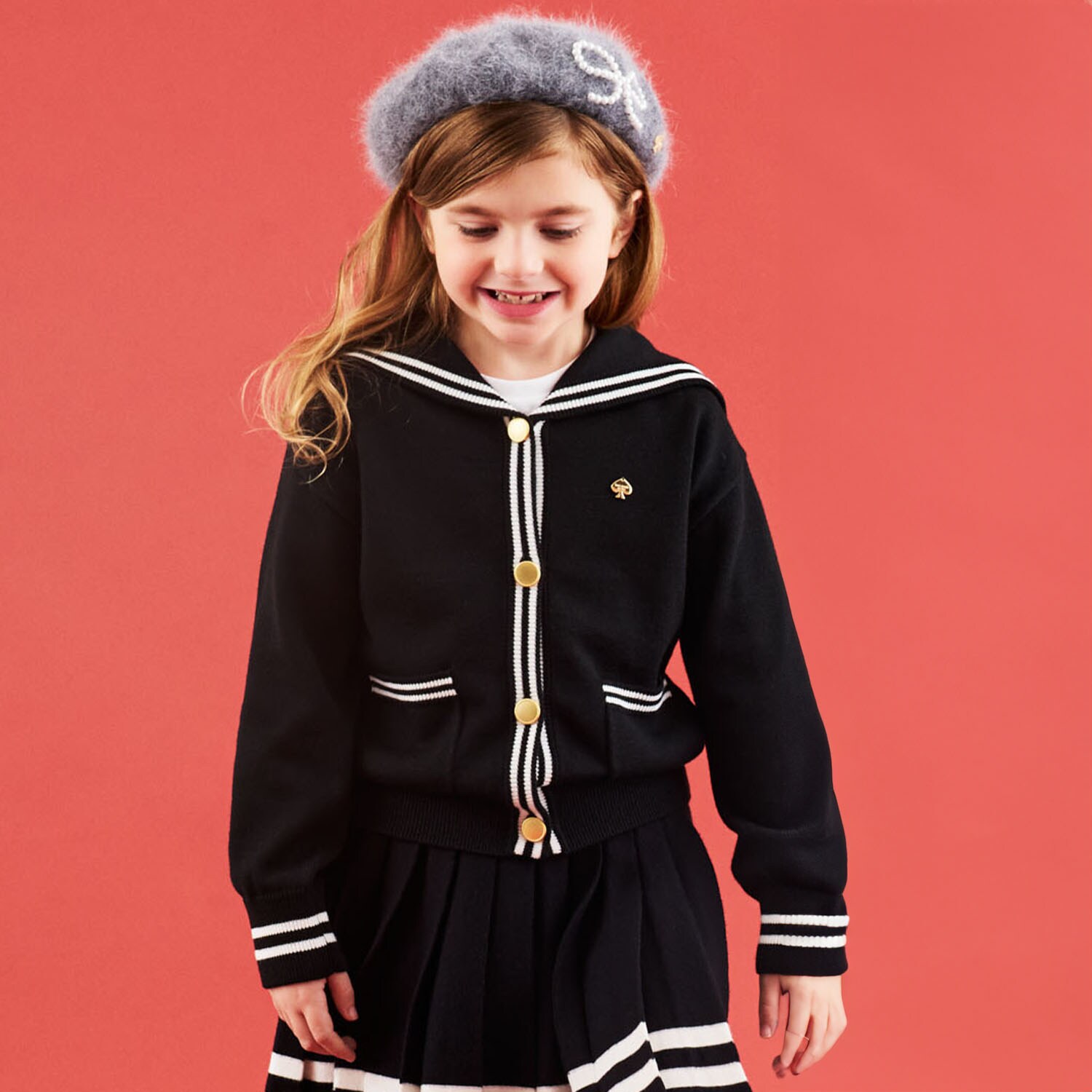 セーラーカラーカーディガン