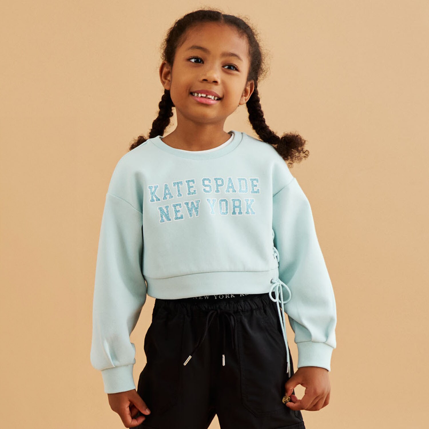 ロゴクロップドトレーナー&Tシャツセット