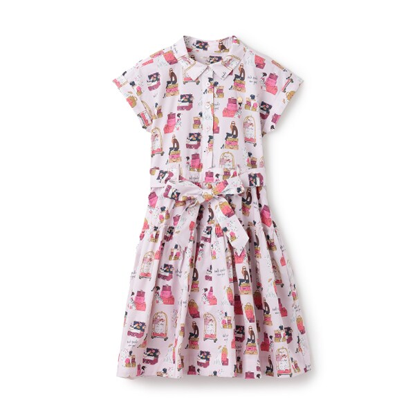 ガールズ ドッグインニューヨークワンピース