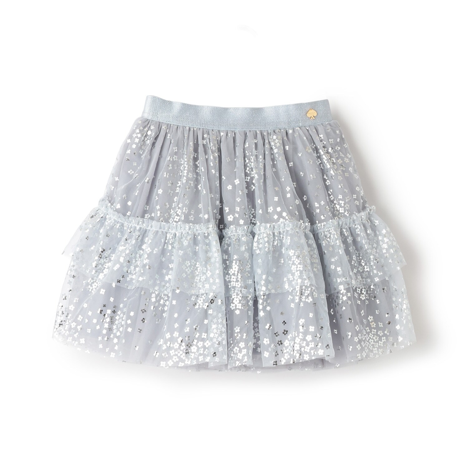 フラワードットチュールスカート