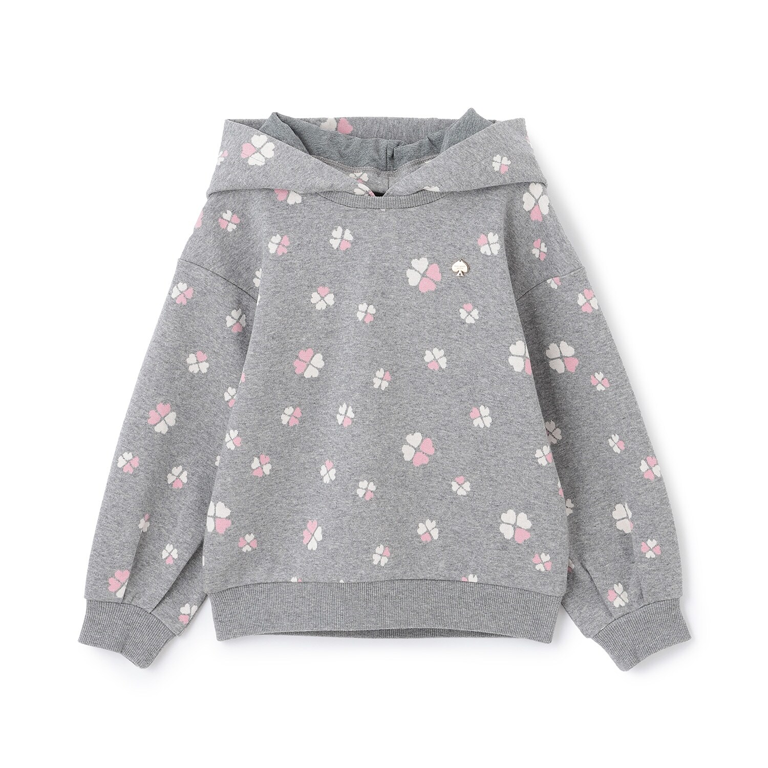 スペードフラワージャカードフーディ