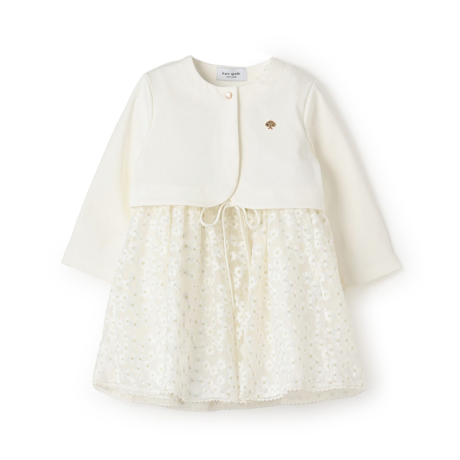 ボレロ&フラワーエンブロイダリードレスセット