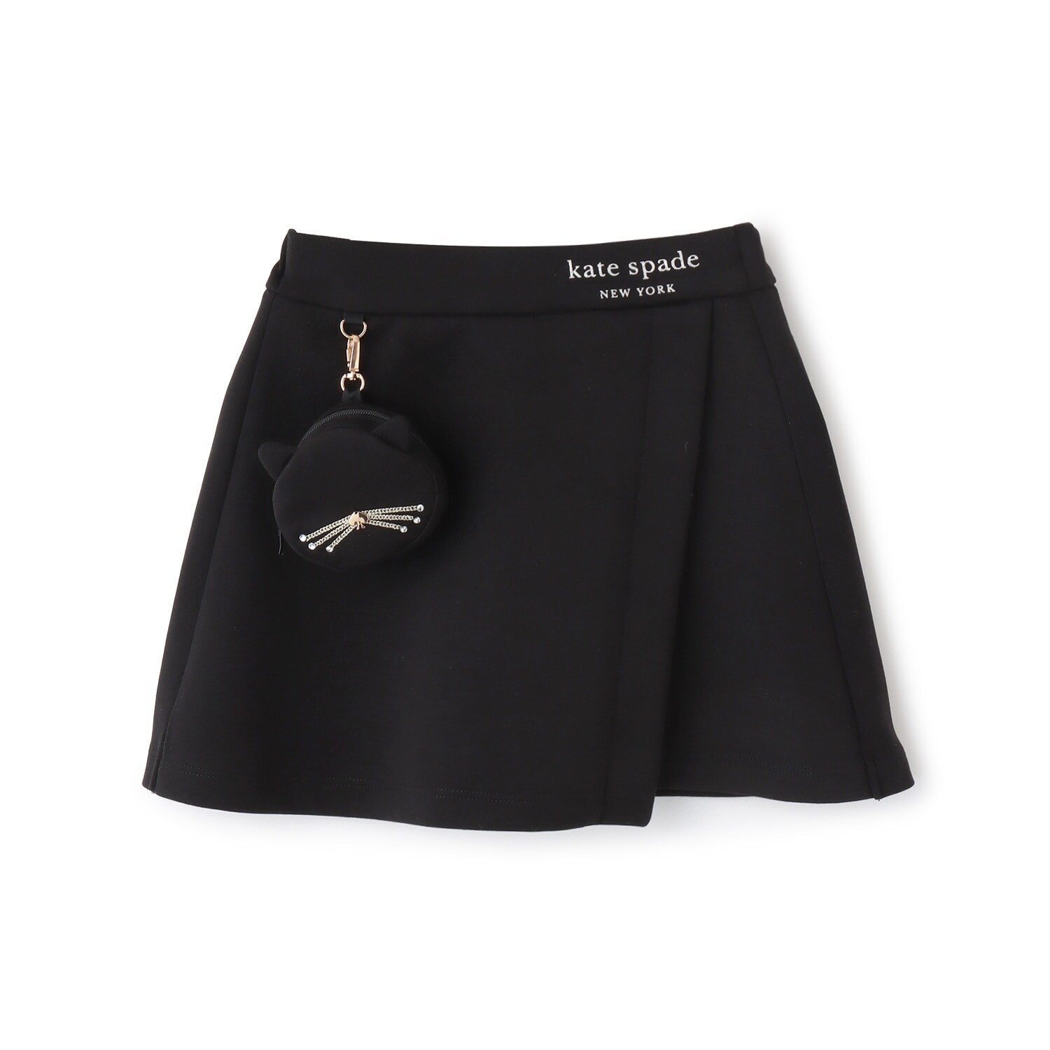 キャットポーチつきキュロットスカート