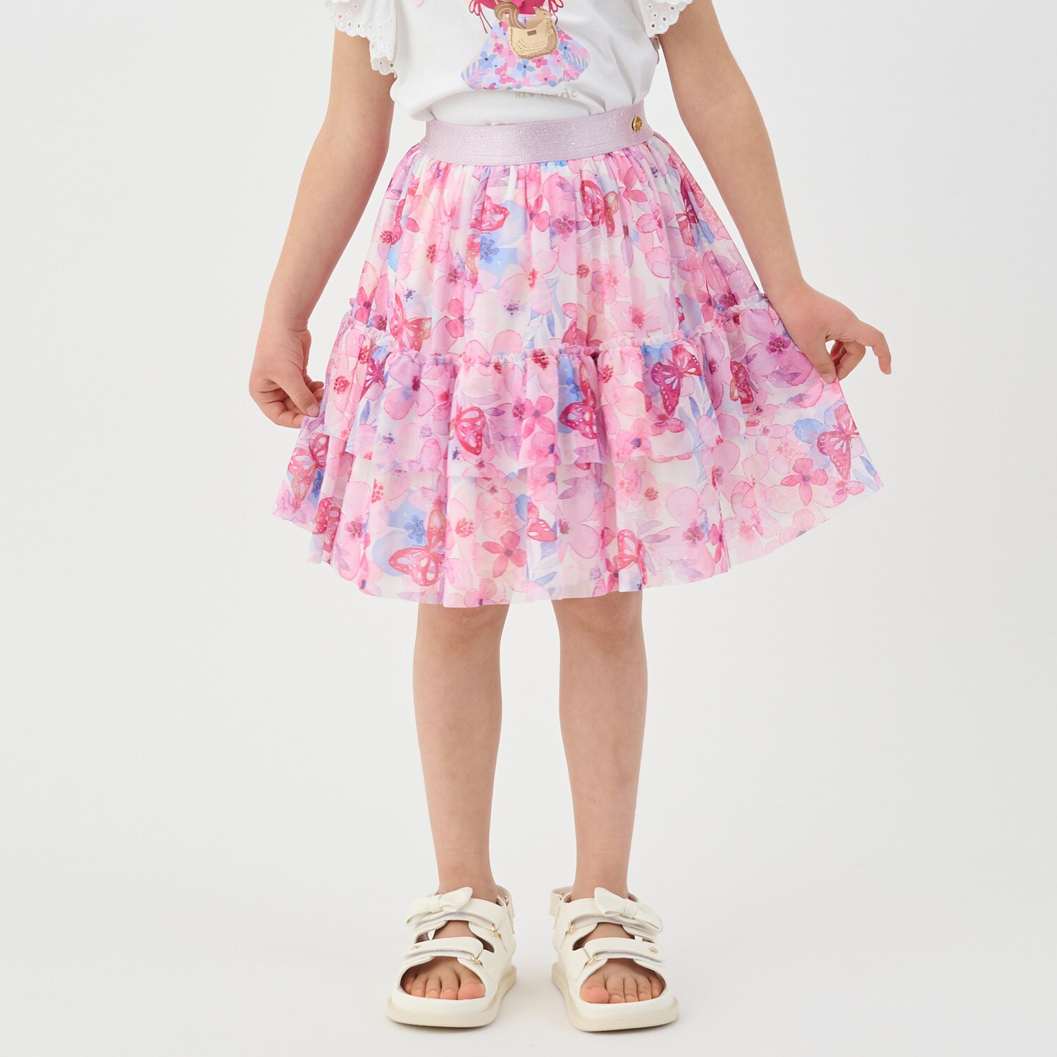 スプリングガーデンチュールスカート