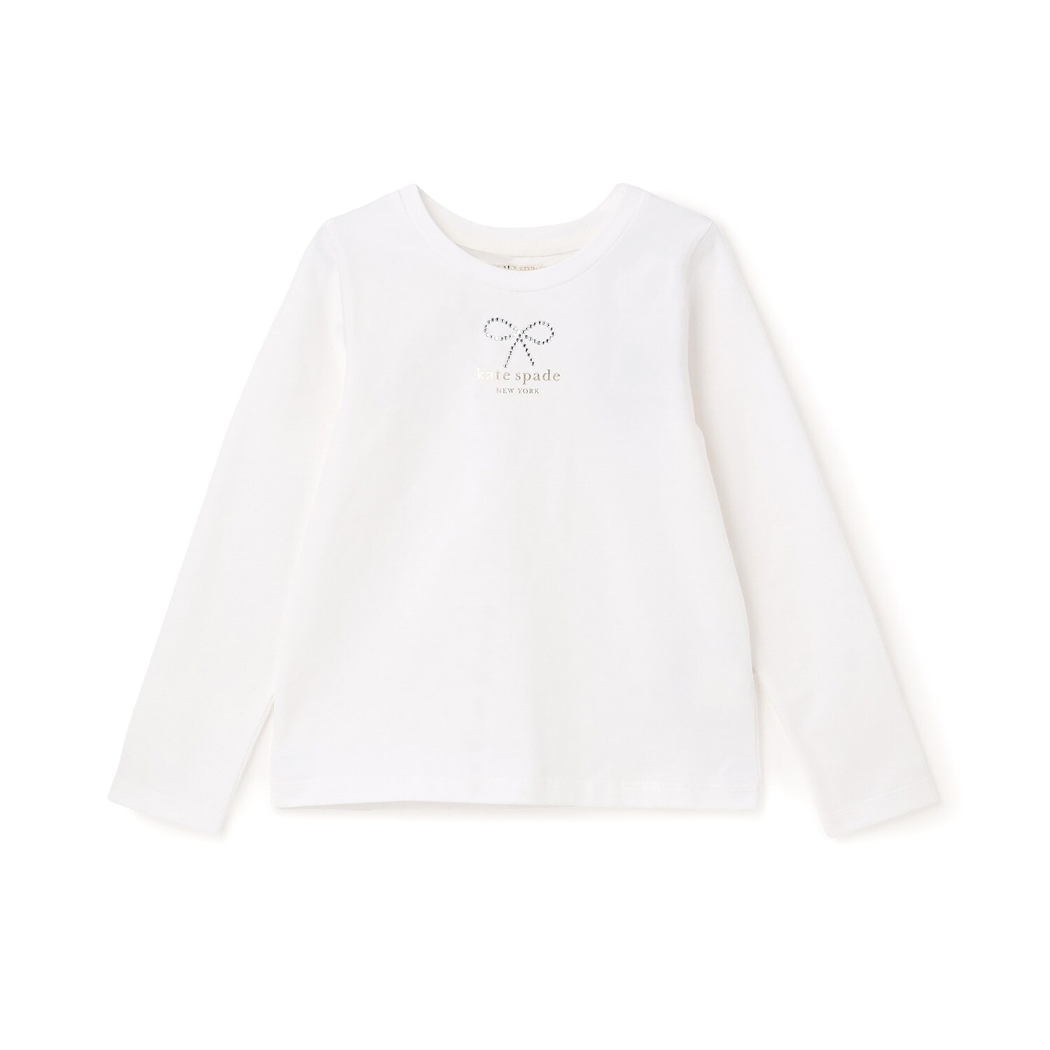 ボウ長袖Tシャツ