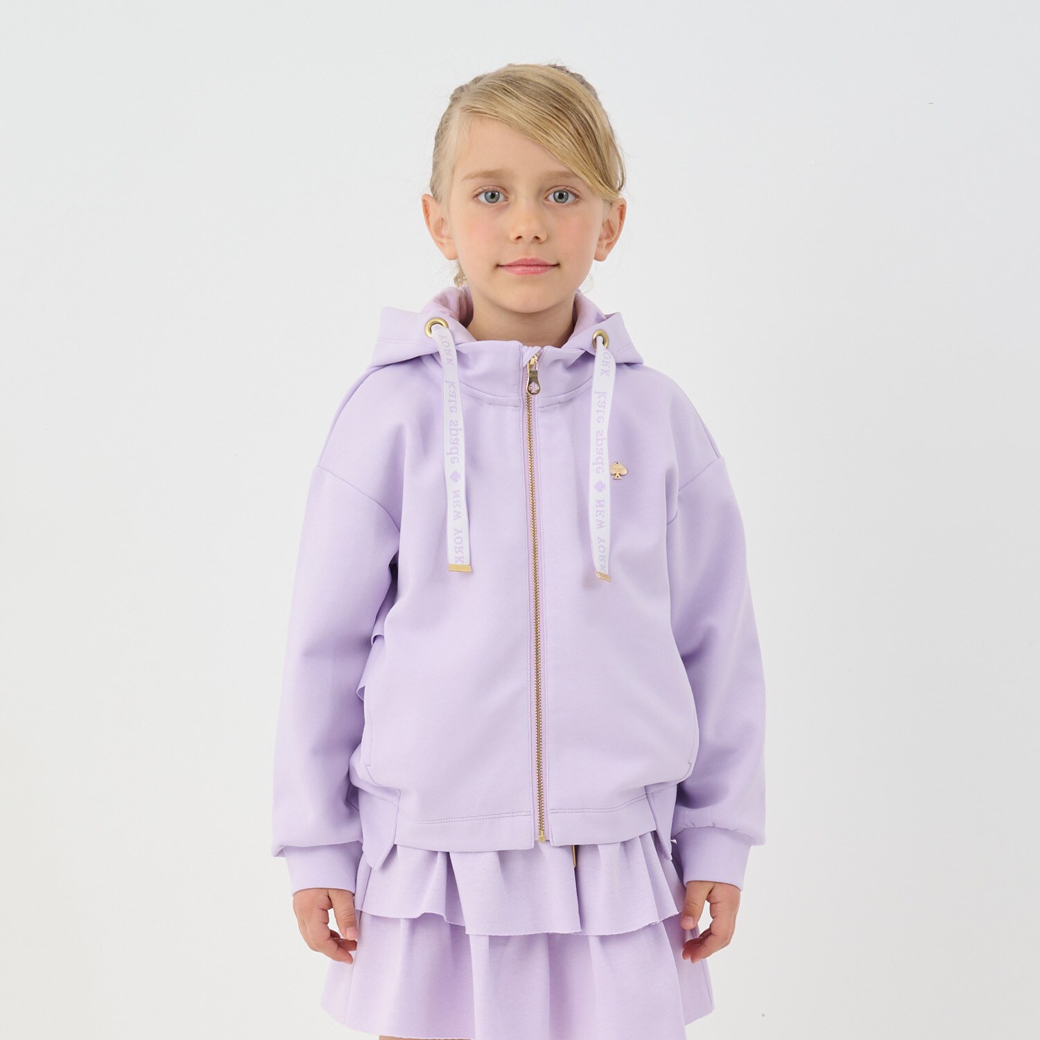 ラメダンボールニットパーカ