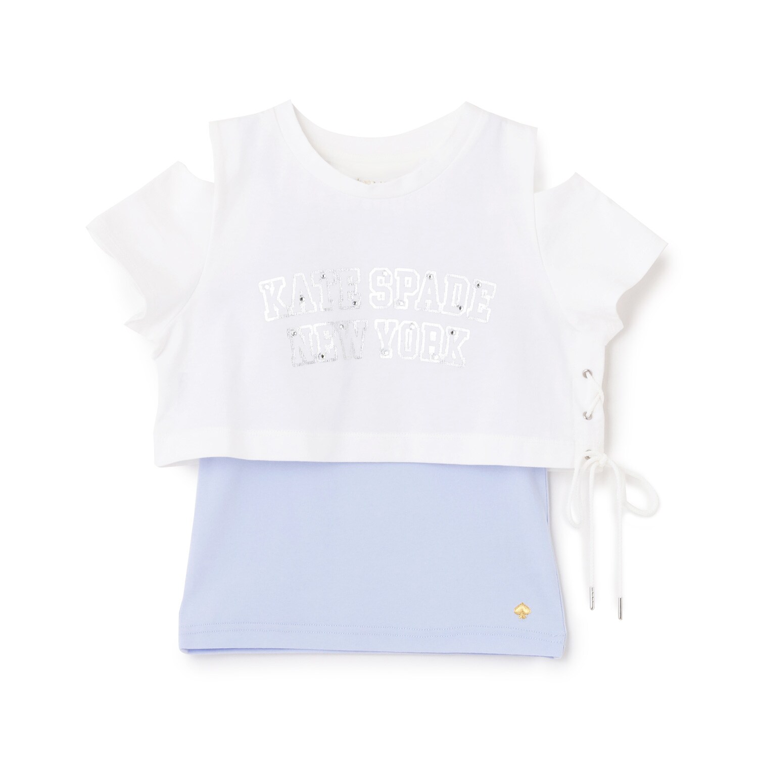 ロゴカットソー＆キャミソールセット