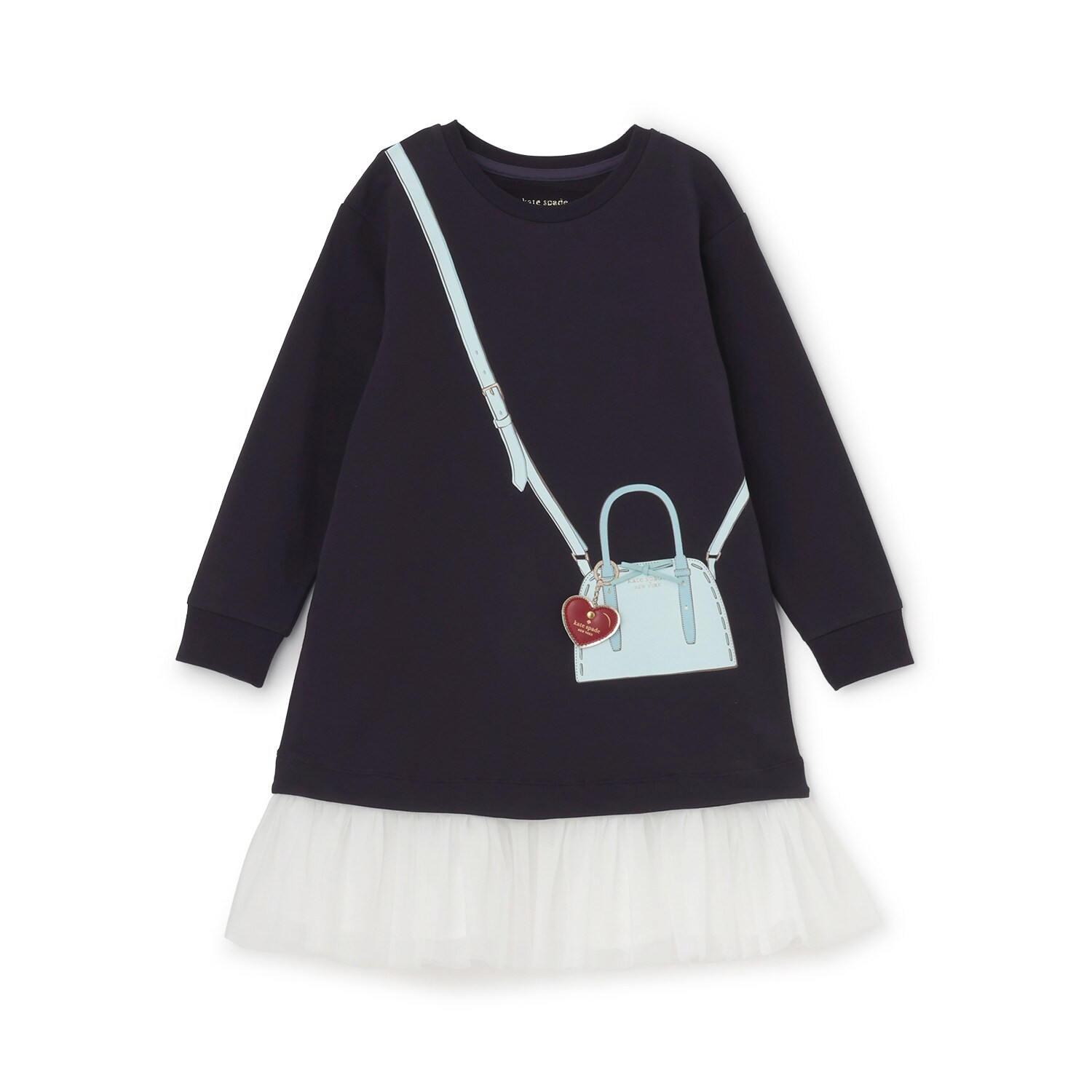 トロンプルイユチュールバッグワンピース