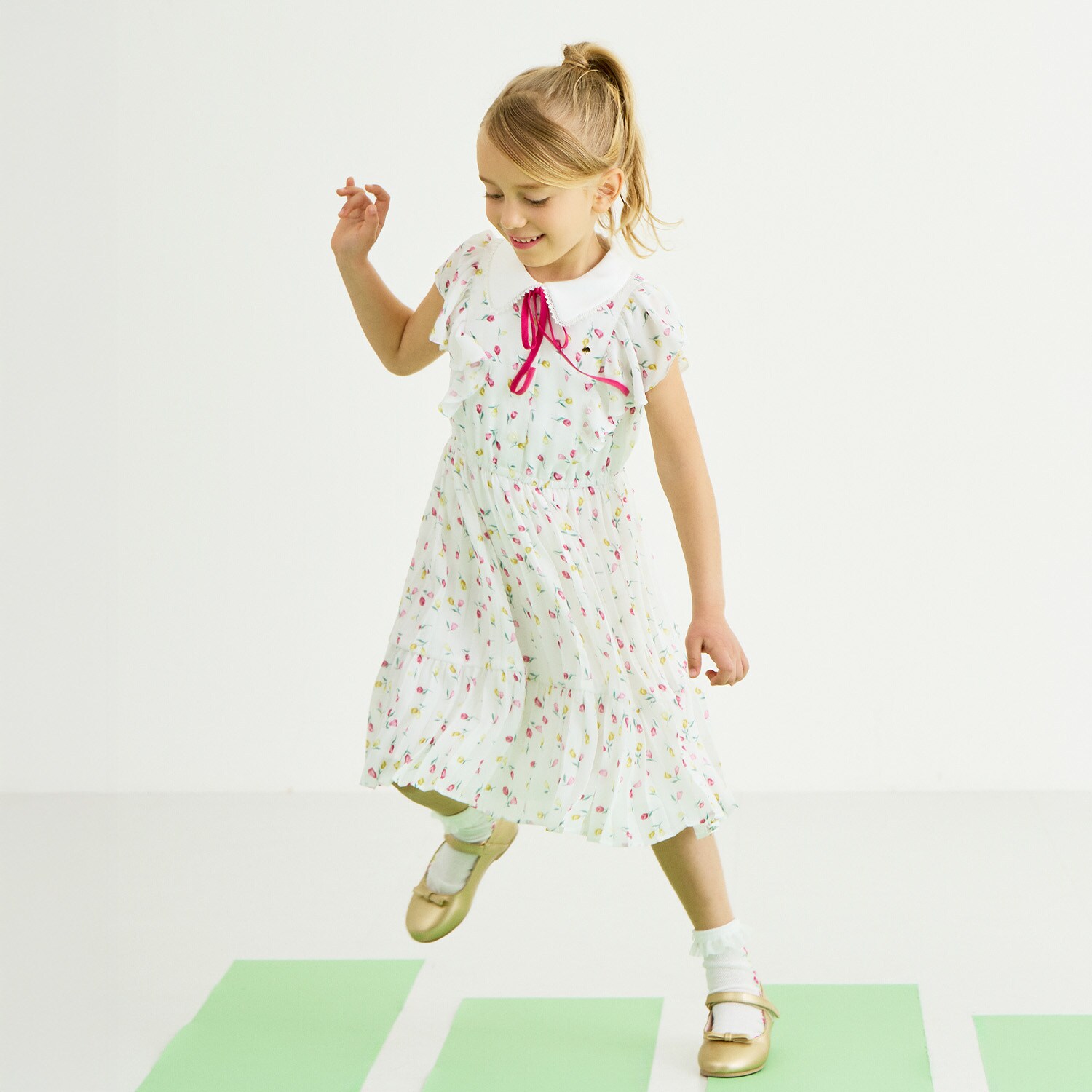 チューリップブルームズワンピース