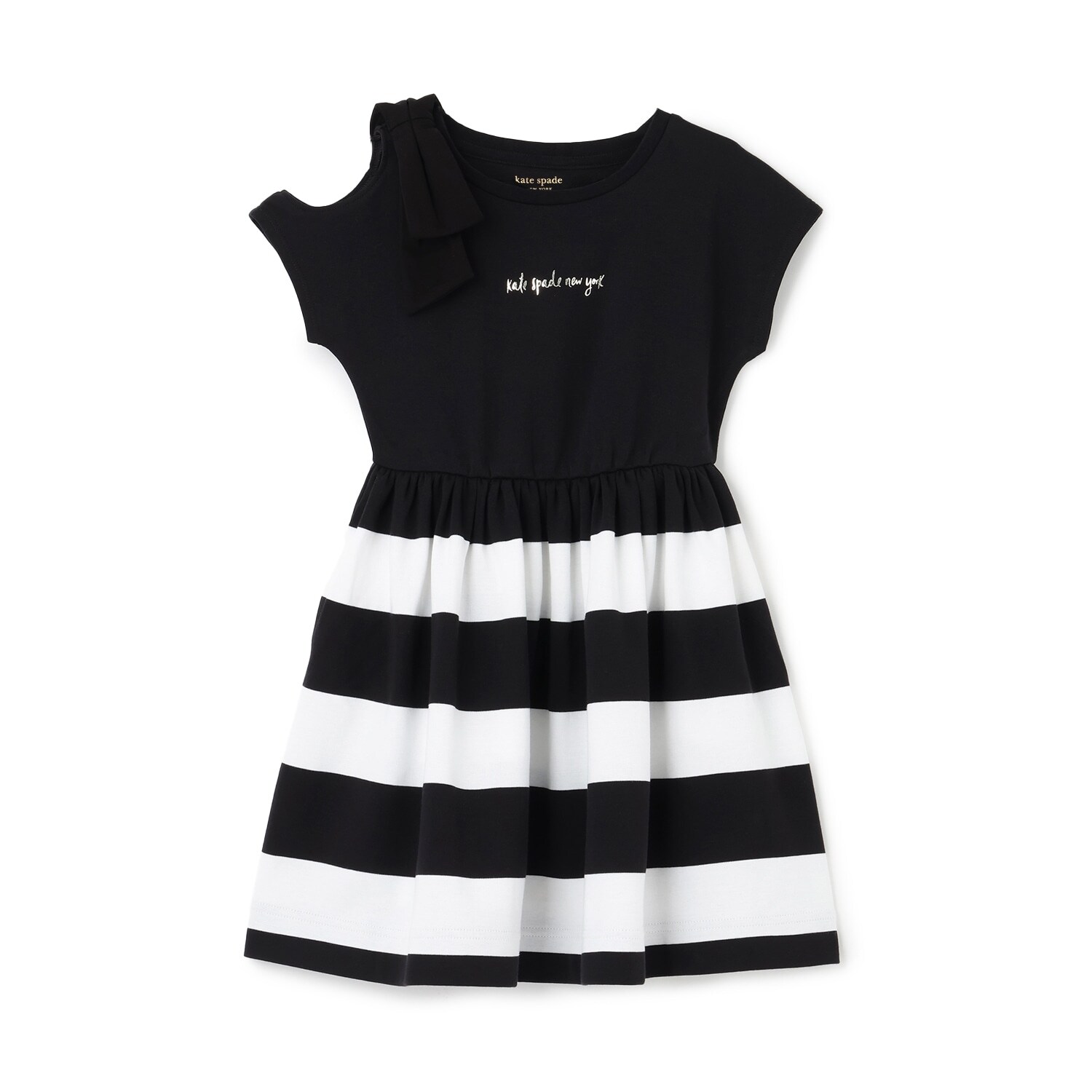 【人気商品再入荷】【直営店で取り扱い無し】ボウストライプワンピース