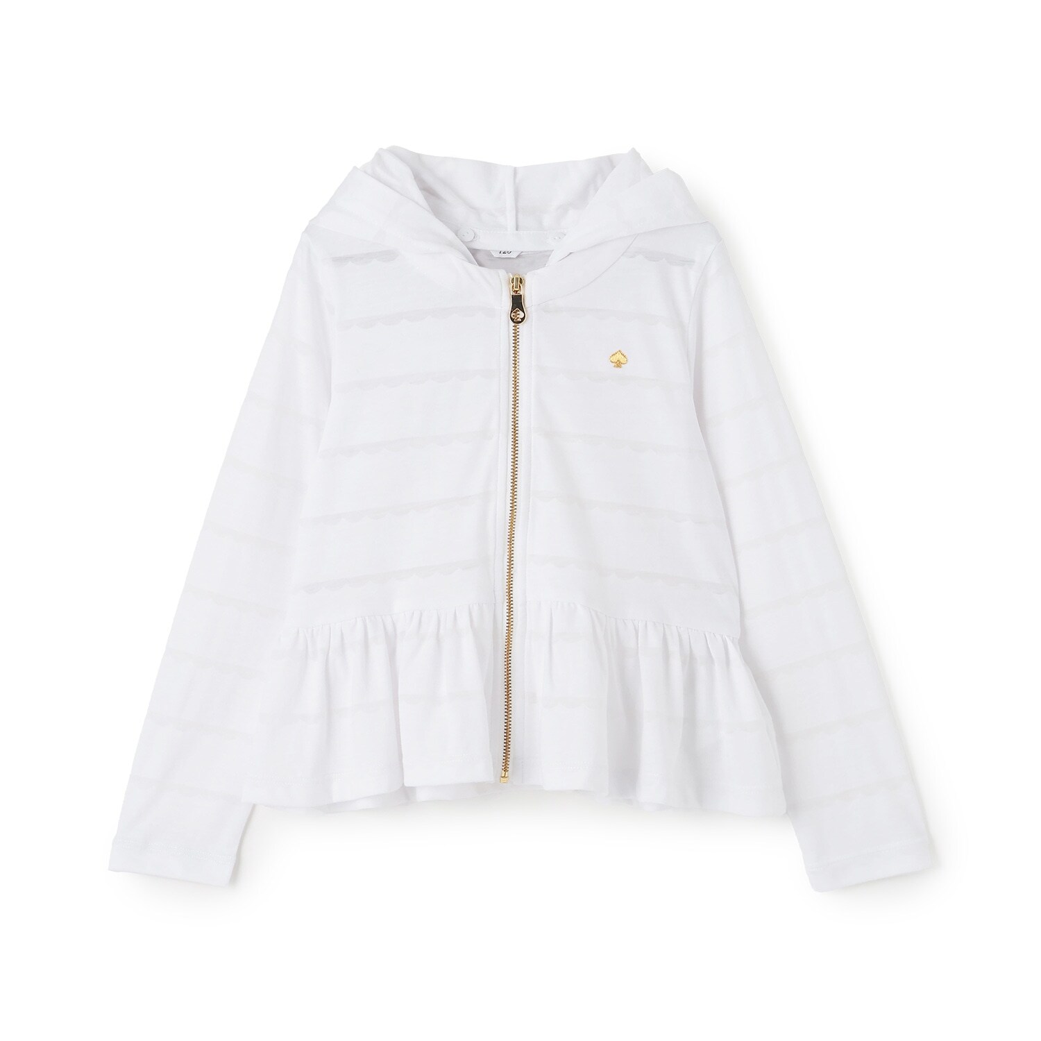 スカラップオパールパーカ