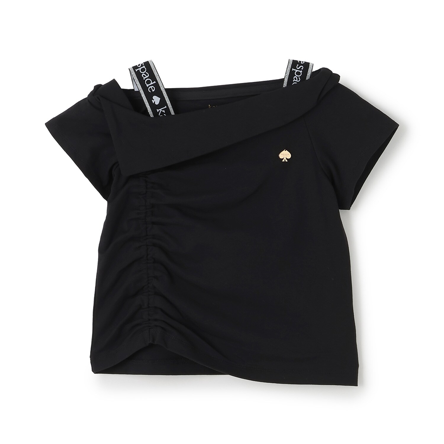 ロゴベルトオフショルダーカットソー