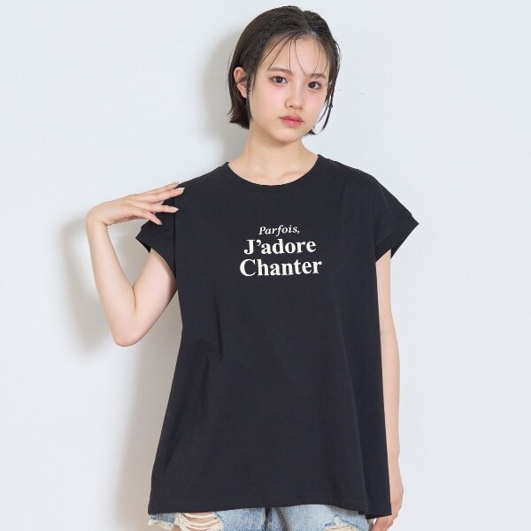 【7days】【GOODPRICE】【綿100％】フレンチ袖リブTシャツ