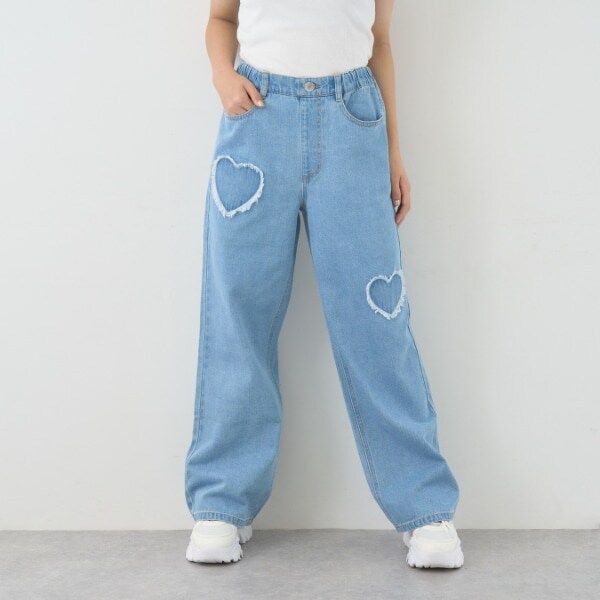 【7days】総ゴムワイドパンツ