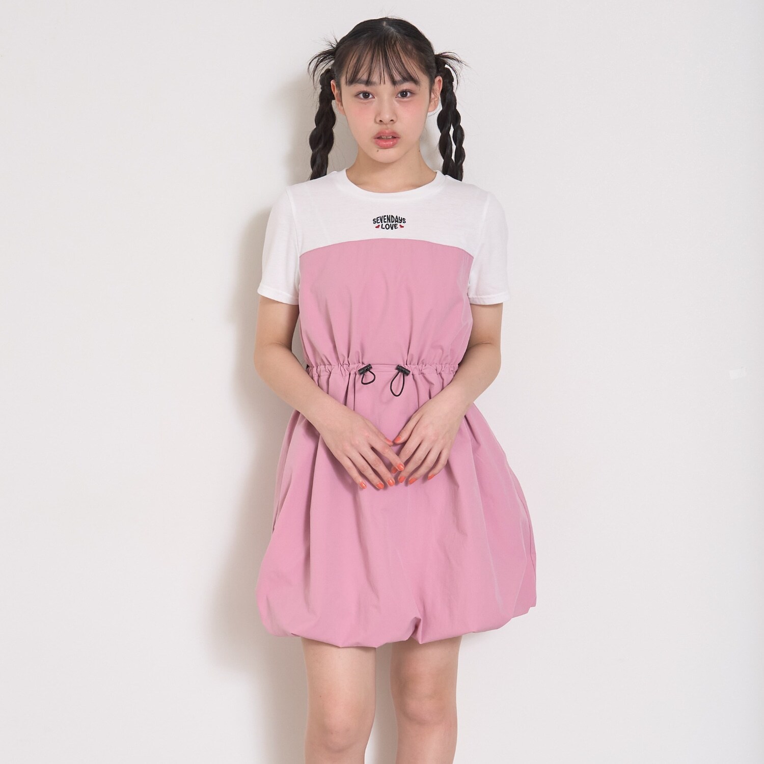 【7days】バルーンドッキングワンピース
