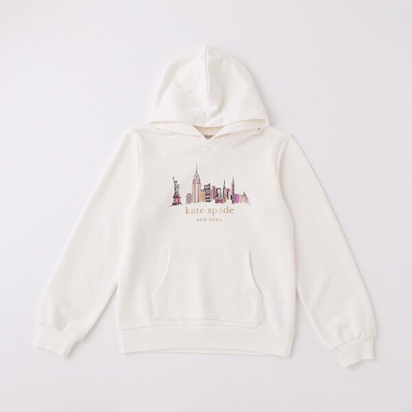 【リピート】【直営店で取り扱い無し】ガールズ ニューヨークスカイラインパーカ