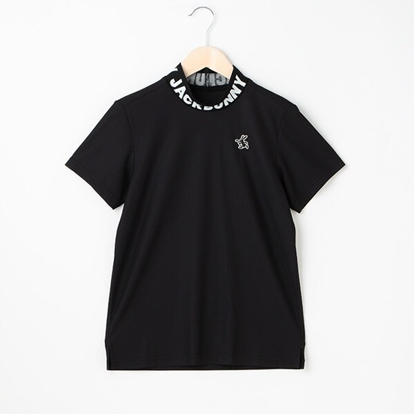 半袖モックネックカットソー