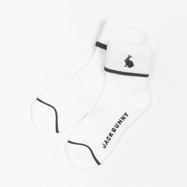 折り返しショート丈ソックス