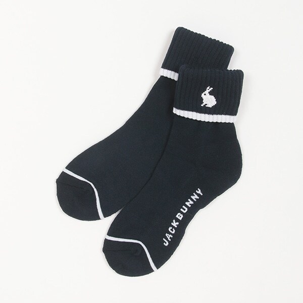 折り返しショート丈ソックス