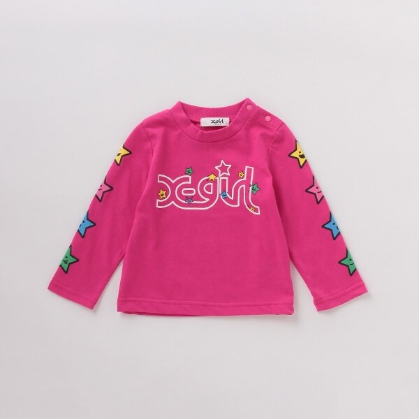 抗菌防臭 ミルズロゴ×キラッキーカラフルTシャツ