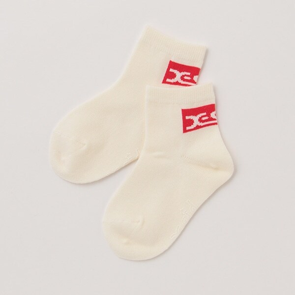 ボックスロゴミドルソックス