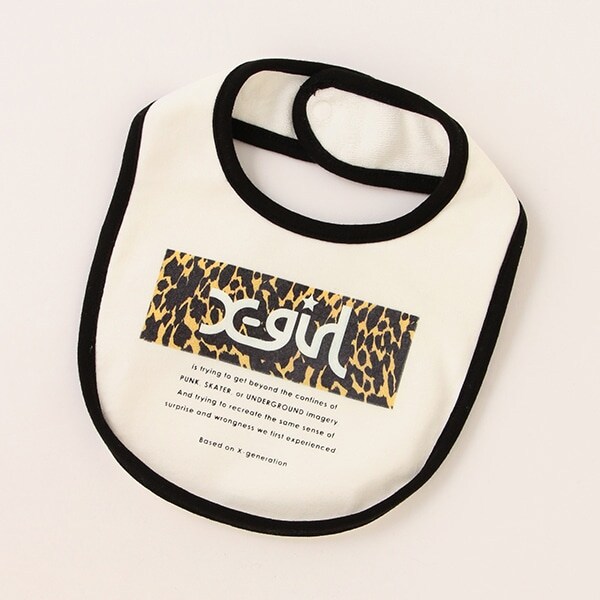 ヒョウ柄ボックスロゴスタイ