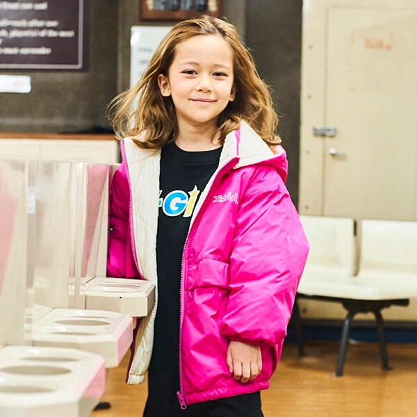 リバーシブル中綿マンパ