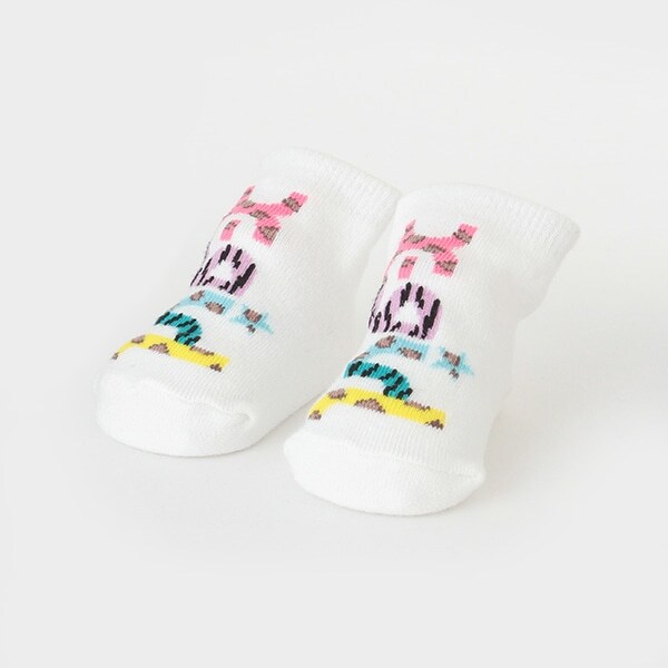 アニマルロゴベビーソックス