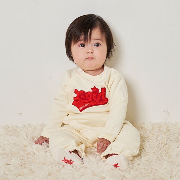 ロゴサガラ刺繍2WAYオール