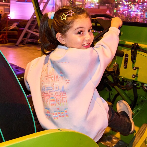 グラデーションプリントトレーナー