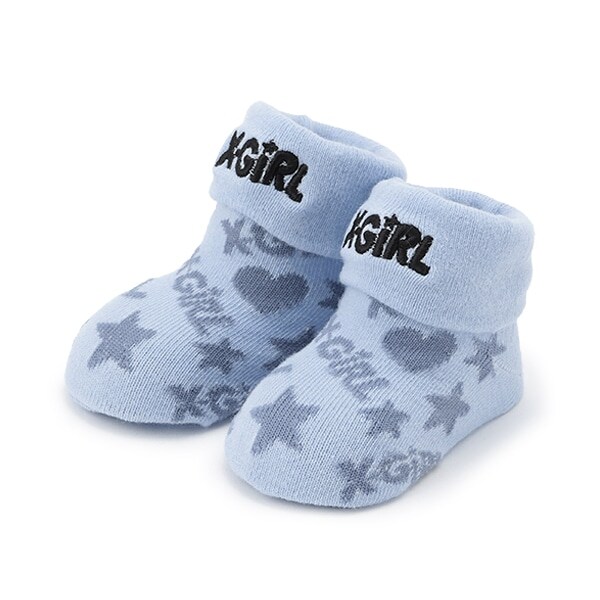 ロゴジャガードベビーソックス