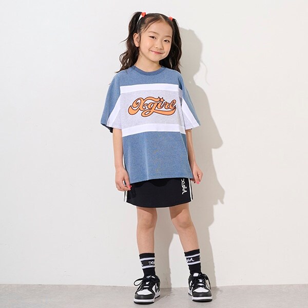 ラインカットスカート