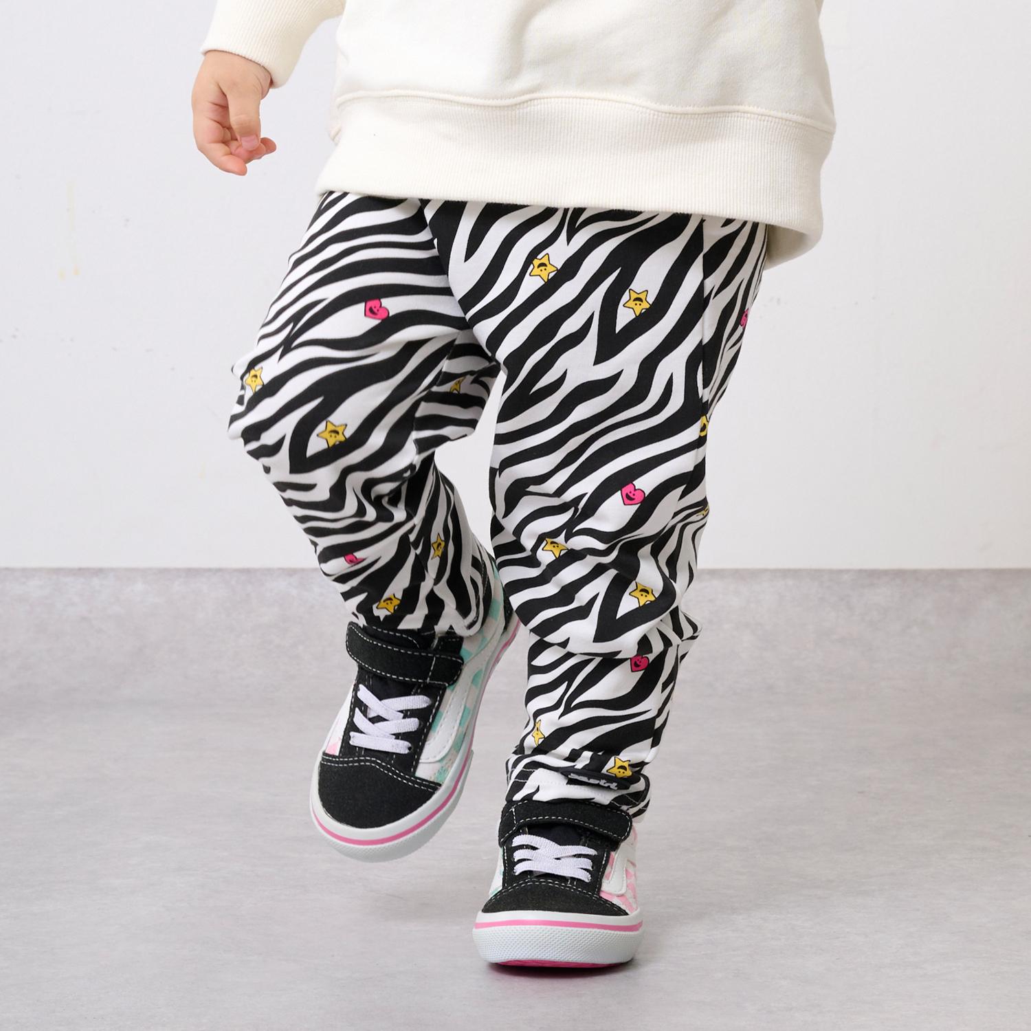 総柄テーパードレギンス