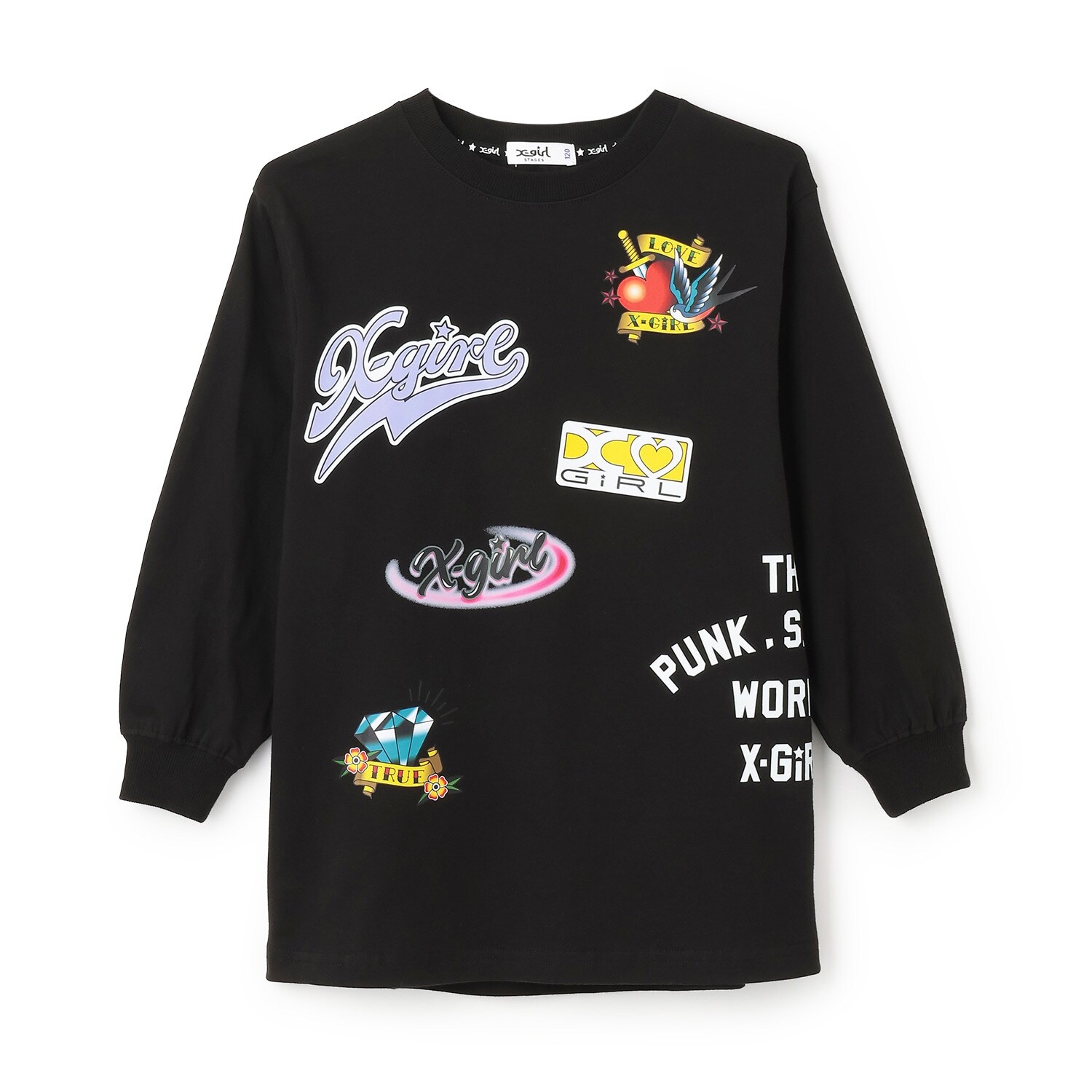 【TBSドラマ フェイクマミー 着用アイテム】MIXロゴ長袖Tシャツ