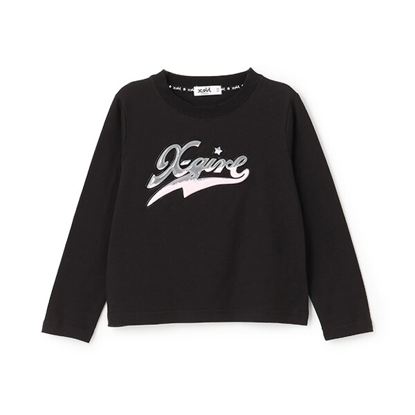 【TBSドラマ フェイクマミー 着用アイテム】PVCロゴ長袖Tシャツ