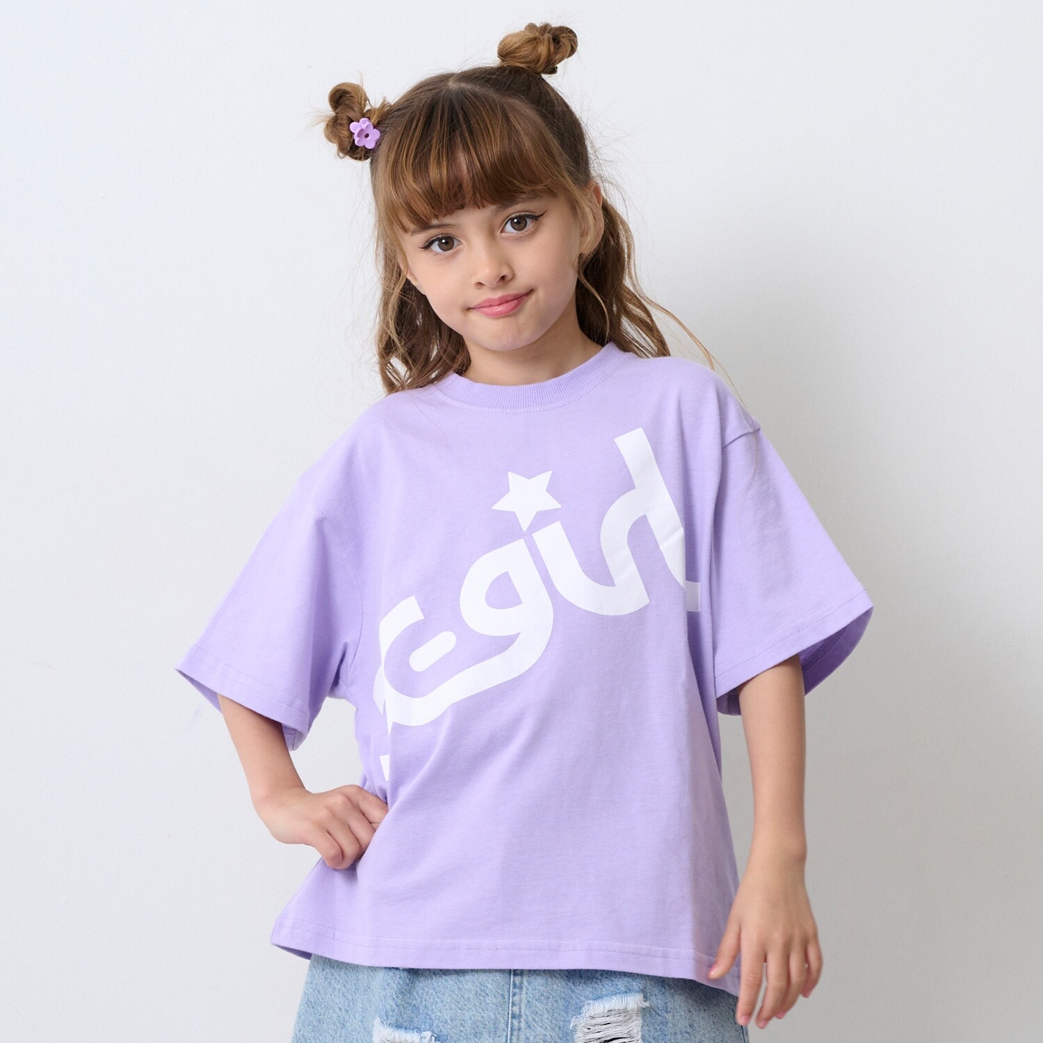 【TBSドラマ フェイクマミー 着用アイテム】ビッグロゴ半袖Tシャツ