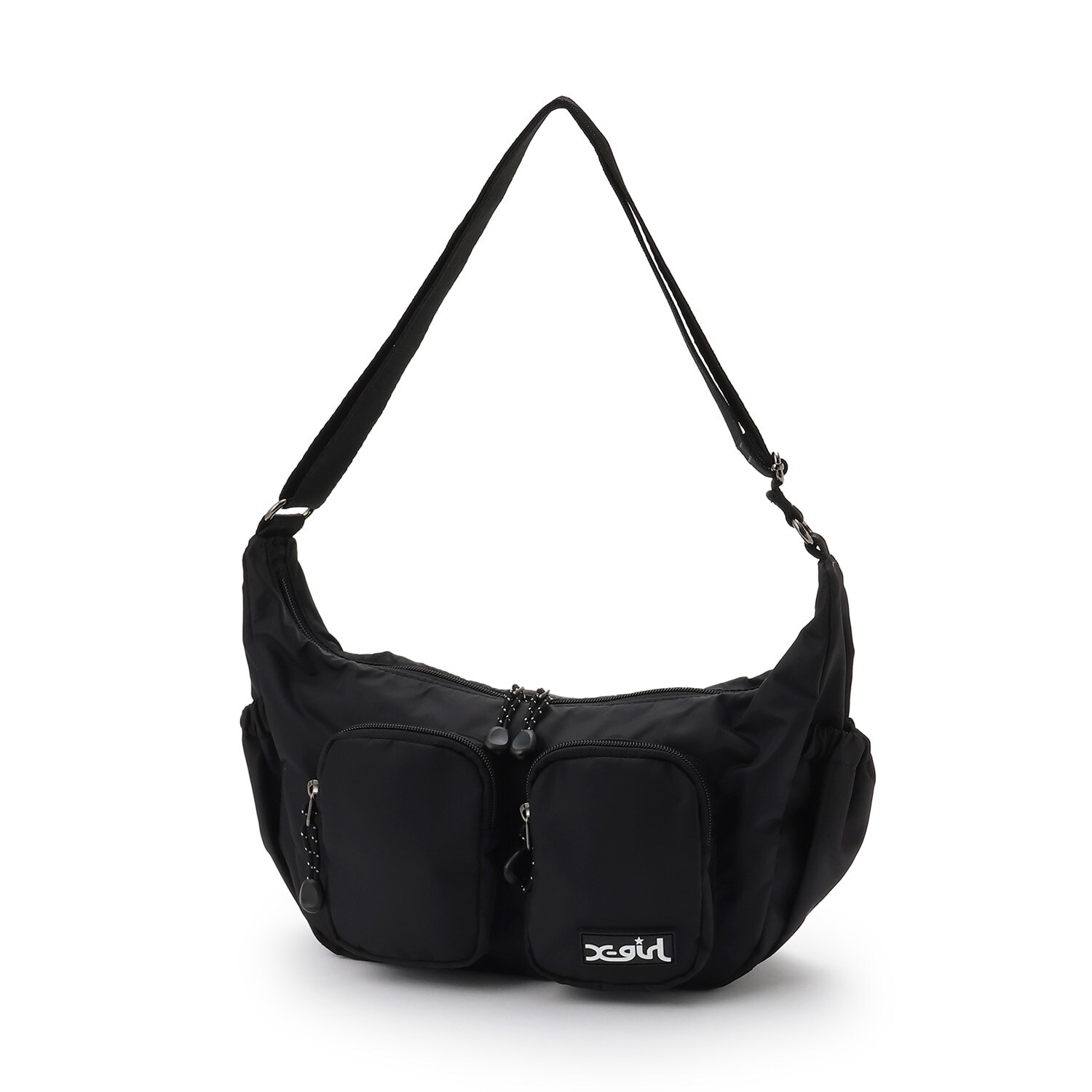 ダブルポケットショルダーバッグ