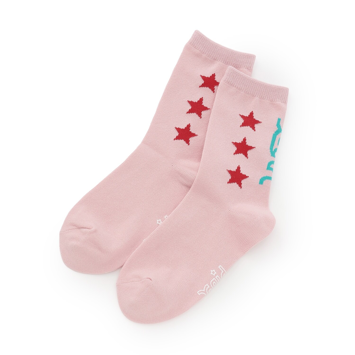 スターモチーフクルーソックス