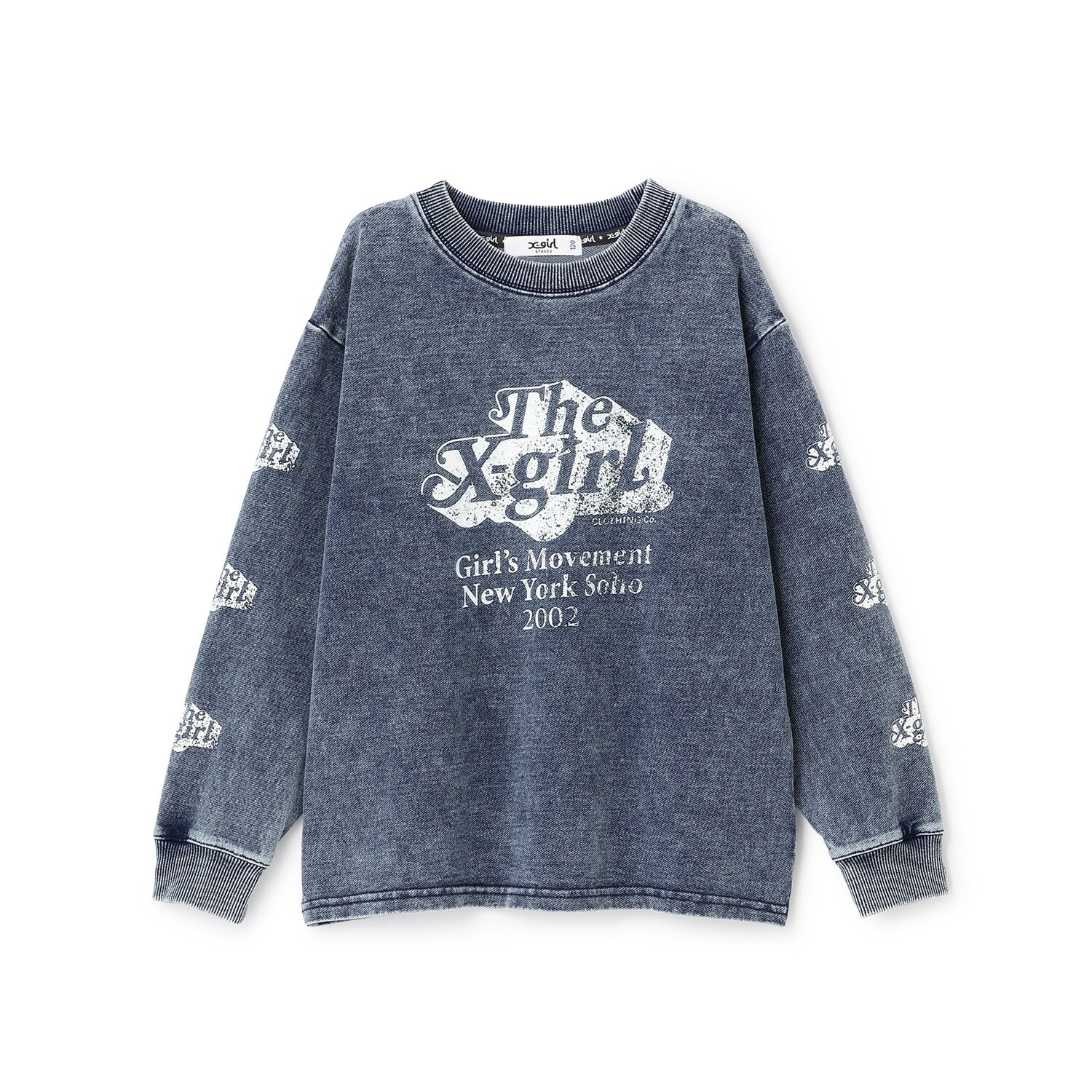 ピグメントロゴ長袖Tシャツ