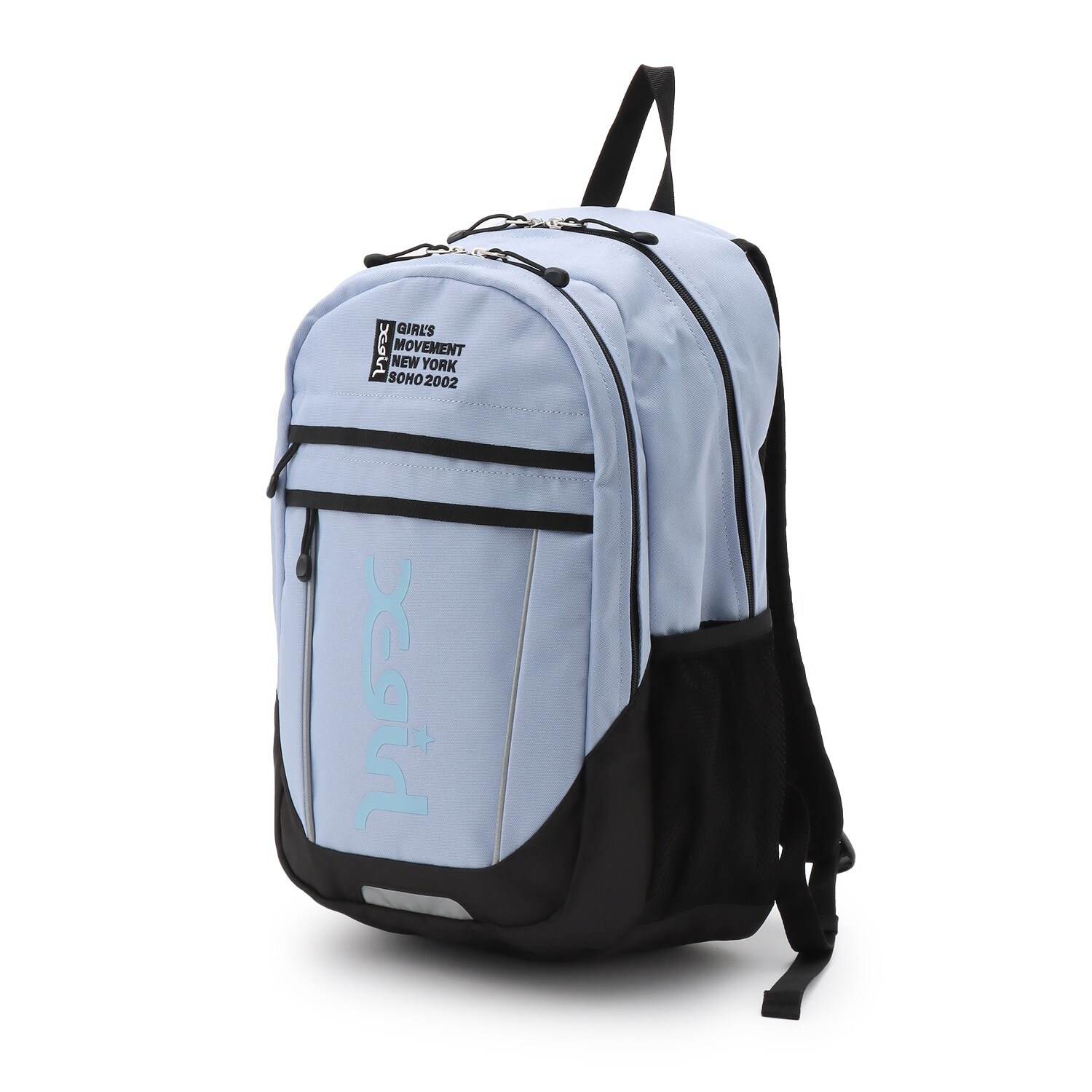 ロゴ& リフレクターパイピングバックパック