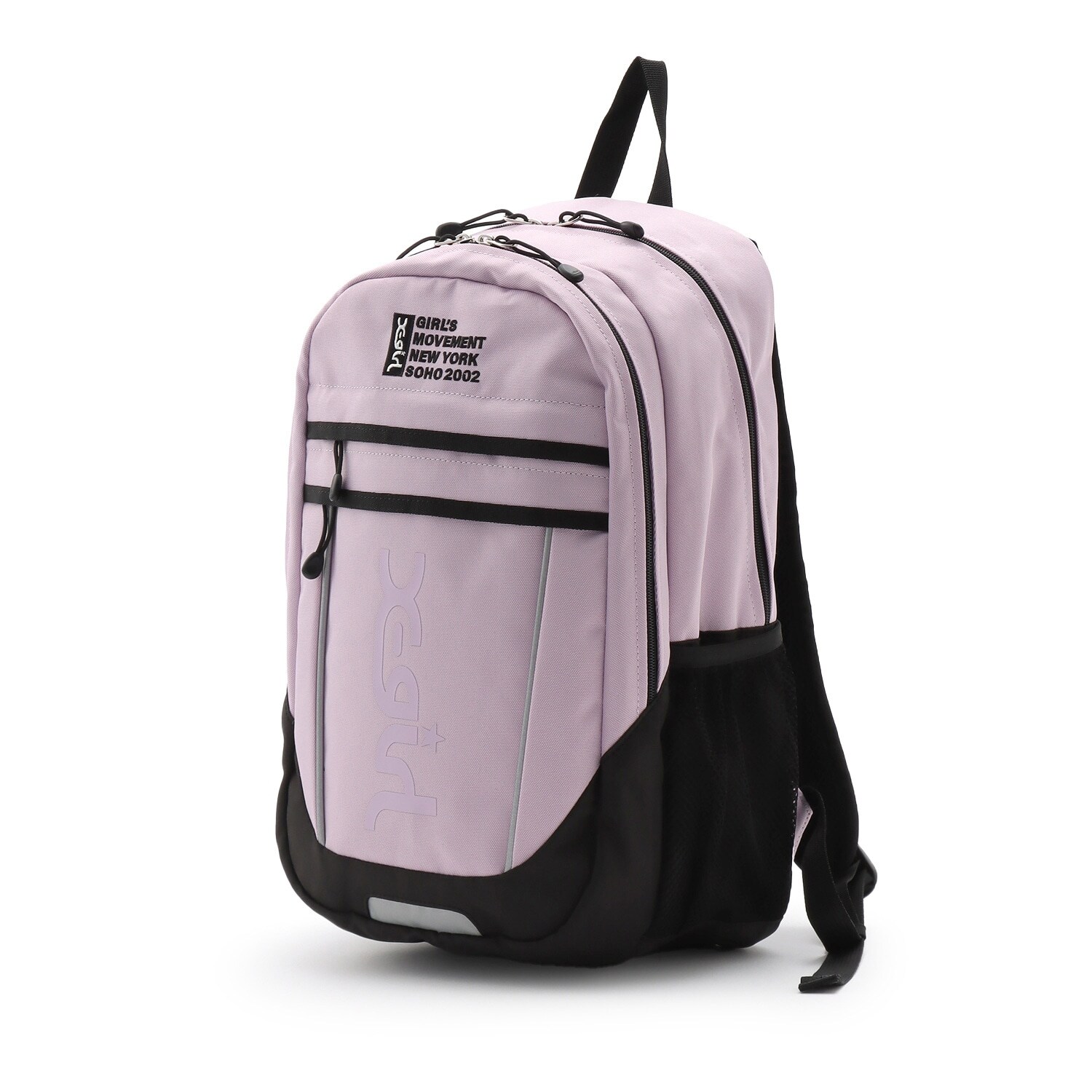 ロゴ& リフレクターパイピングバックパック