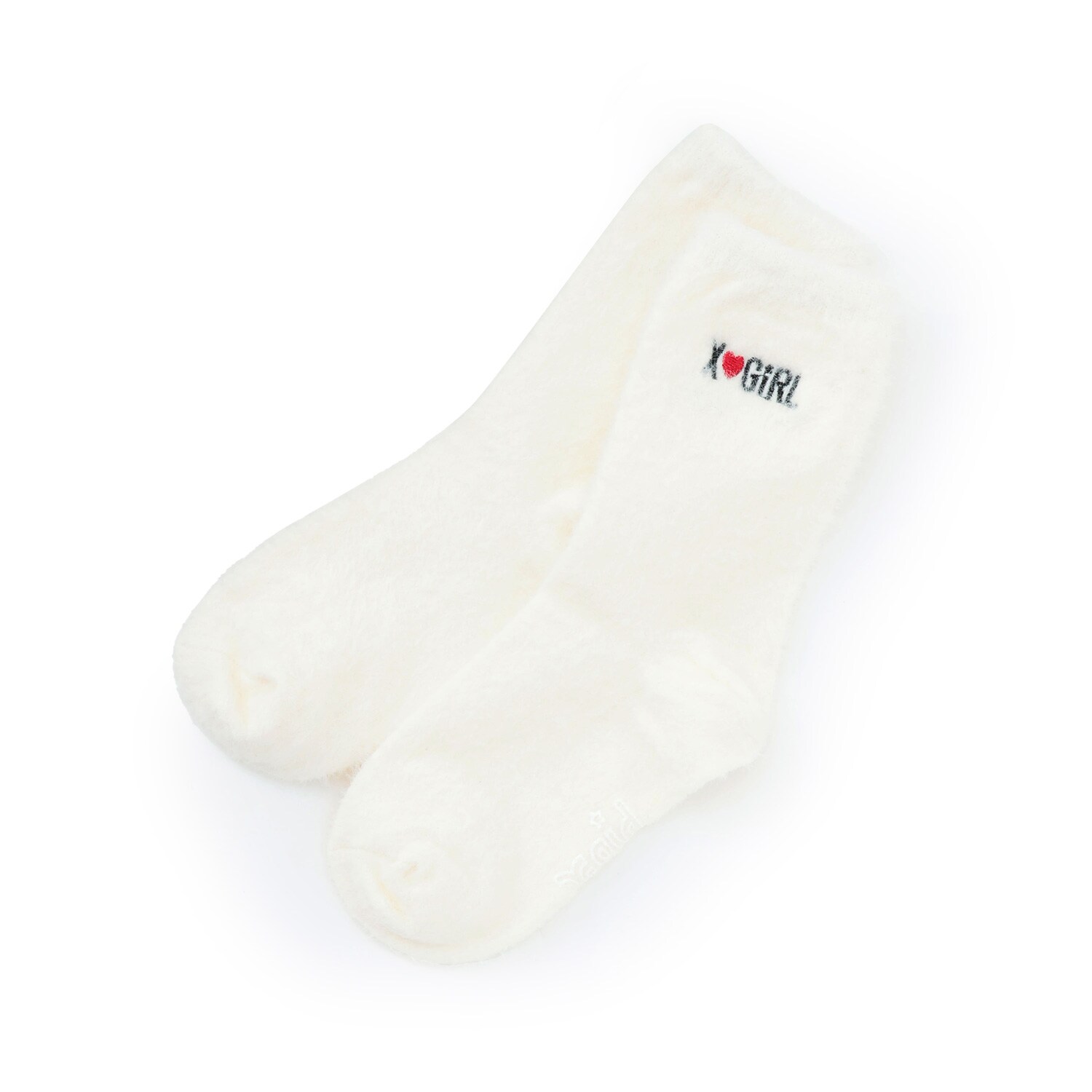 ロゴ刺しゅうファークルーソックス