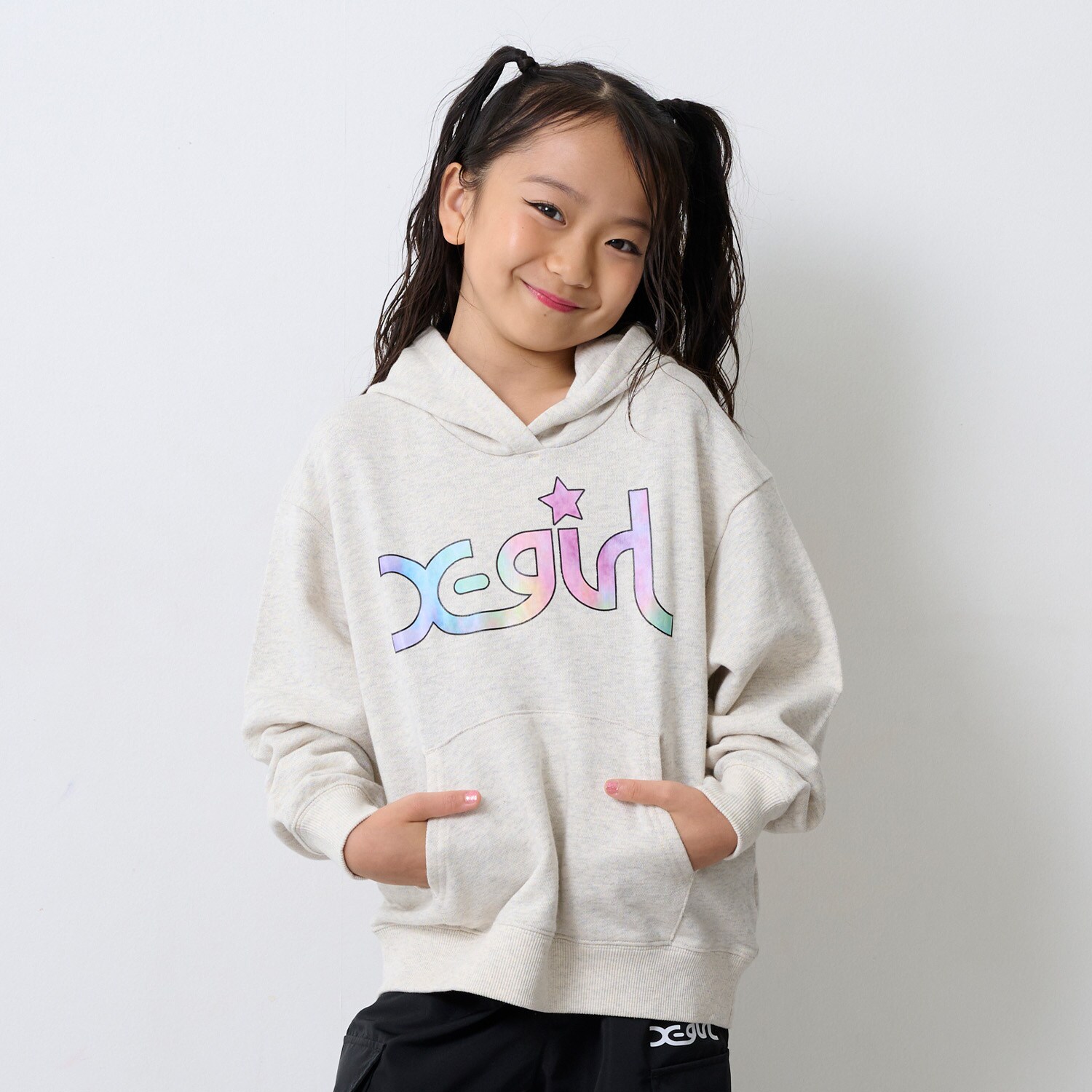 グラデーションロゴパーカー