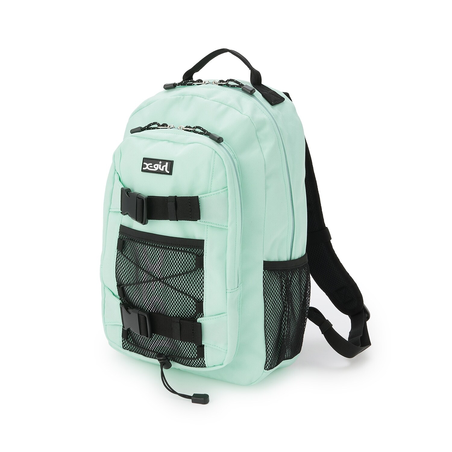 ロゴ メッシュバックパック