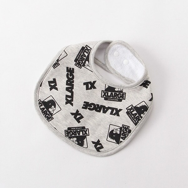 裏パイル ランダムロゴ総柄スタイ