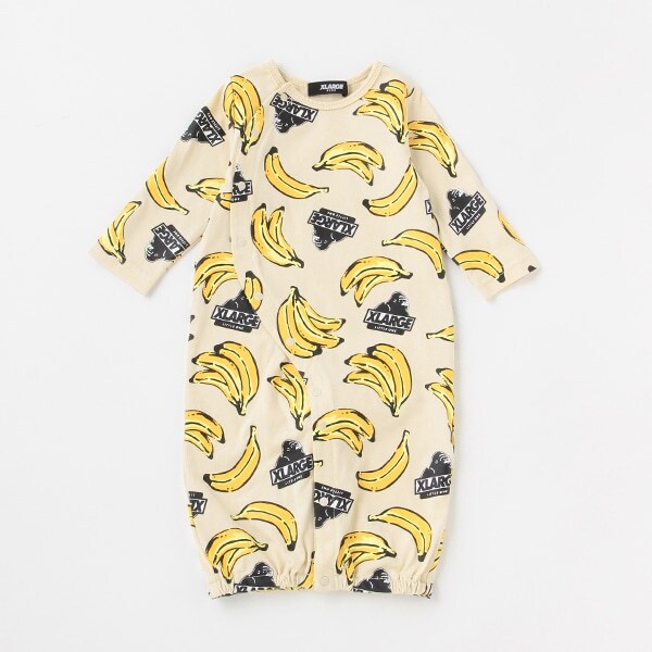 OGゴリラ＆バナナ総柄2WAYオール